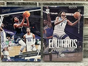 2 cartas de novato - '20-'21 Chronicles ANTHONY EDWARDS Prestige & Luminance RC PWE - Imagen 1 de 2