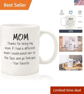 Funny Coffee Mug for Mom - Unique Birthday Gift, Dishwasher & Microwave Safe - Picture 1 of 10