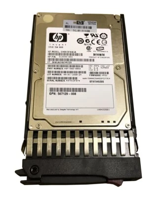 EH0072FAWJA 512544-003 512743-001 HP Hard Drive 72Gb 2.5 SAS - Image 1 of 3