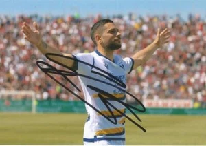 HELLAS VERONA & ITALY: GIANLUCA CAPRARI SIGNED 6x4 ACTION PHOTO+COA - Picture 1 of 1