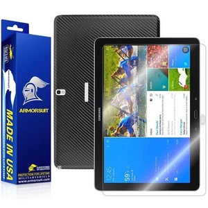 ArmorSuit Samsung Galaxy Note Pro 12.2 Screen Protector + Black Carbon Skin USA - Picture 1 of 4