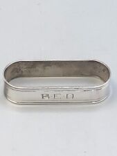 S. Kirk & Son Oblong Sterling Silver Napkin Ring