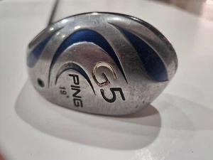 PING G5 (3 Hybrid) (3H) Golf Club, 19 deg., RH 39.5" long Aldila 85 S Flex Shaft - Picture 1 of 13
