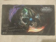World of Warcraft tcg 2008 continentals. Retainer's Blade Playmat wow