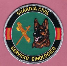SPAIN GUARDIA CIVIL SERVICIO CINOLOGICO POLICE K-9 UNIT PATCH