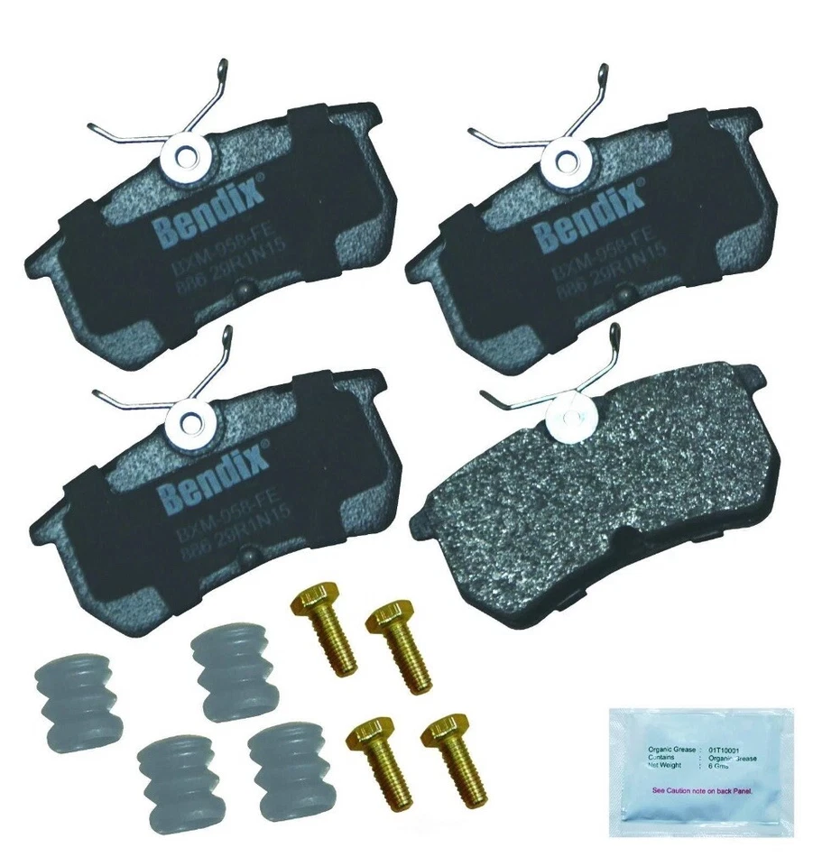 CFM886 Bendix Rear Disc Brake Pad Set For Ford Fiesta 2014-2019 Focus 2001-2007 Foto 1 de 1