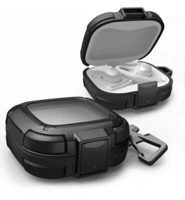 DEXNOR Protective Case for SHOKZ OpenFit Air Earbuds Shockproof Rugged Cover