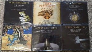Terry Pratchett Audio Books 6 CD Collection Brand New - Picture 1 of 1