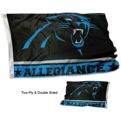 Bandera de dos lados Carolina Panthers Allegiance Foto 1 de 4
