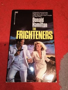 The FRIGHTENERS by Donald Hamilton First Edition 1989 Matt Helm Series - Picture 1 of 5