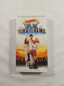 National Lampoons Van Wilder VHS 2002 Unrated Version Ryan Reynolds Tara Reid - Picture 1 of 11