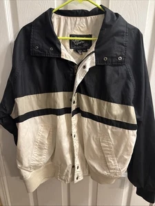 English Squire Men’s Vintage Bomber Style Jacket Full Zip Multi Color Size XL - Picture 1 of 13