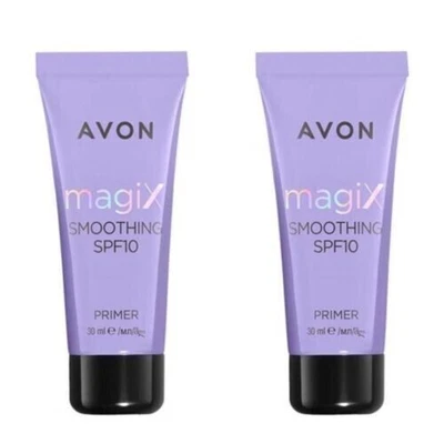 Avon Magix Smoothing SPF10 Primer Blurs Lines And Imperfections New X2 Unboxed
