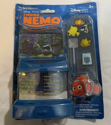 Finding Nemo Tiny Tank Petite Miniature Aquarium Disney Store Pixar NEW Rare NIP - Image 1 of 3