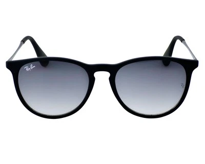 Gafas de sol Ray-Ban para mujer RB4171 Erika marco negro mate gris degradado lentes 54 mm Foto 1 de 4