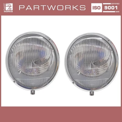 2x Faros para PORSCHE 356 VW Escarabajo original HELLA L+R Foto 1 de 4