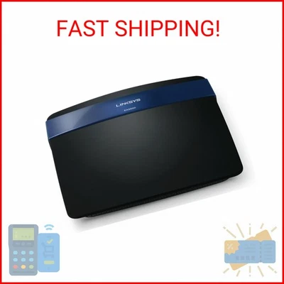 Linksys EA3500 - Dual-Band N750 Router with Gigabit and USB (Renewed) - Image 1 of 2