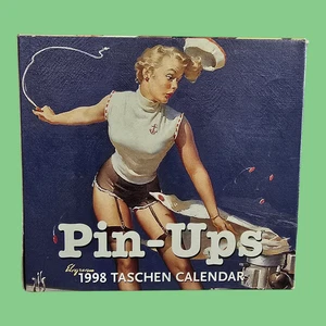 NEW 1998 (Same as 2026!) Taschen Pin-Ups Day To Day Tear Off Desk Calendar - Picture 1 of 8