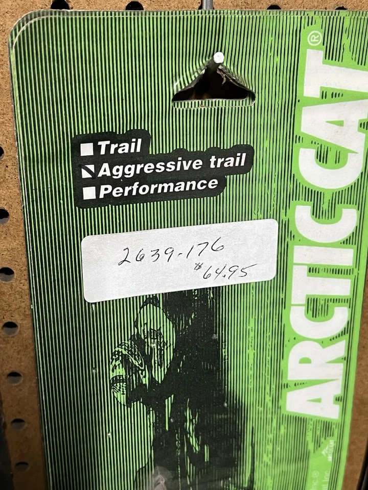Par de barras de uso de carburo Arctic Cat 2639-176 NUEVO OEM Foto 1 de 1