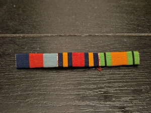 1939-45 Star, Burma Star, Defence Medal Ribbons WWII - Picture 1 of 3