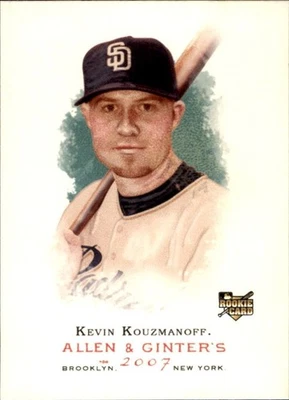 2007 Topps Allen & Ginter's - Kevin Kouzmanoff #36 - Image 1 of 2