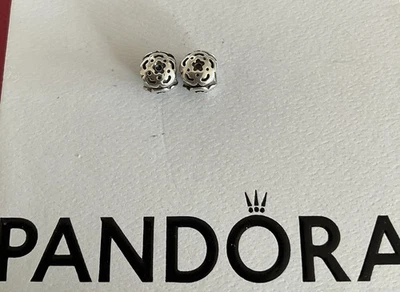 PANDORA Charm Blüte 925 Silber sehr guter Zustand - Bild 1 von 3