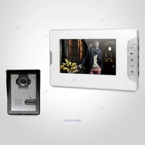 7" Video Security Door Phone with Mute Mode for Home Security for House/ Flat - Picture 1 of 5