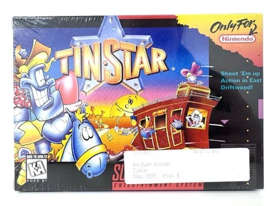 Tin Star (SNES 1993) *Factory Sealed - Image 1 of 4