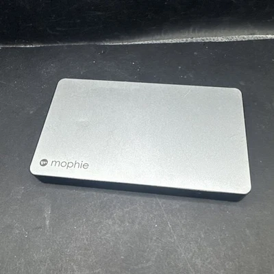 Mophie Powerstation PWRSTION-6.2K Silver Portable 6040mAh USB Power Bank Clean - Image 1 of 4