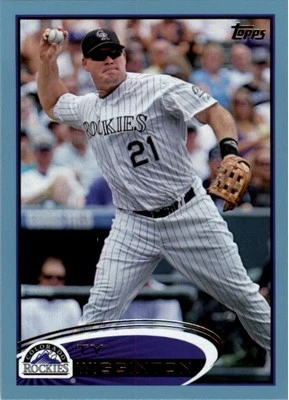 2012 Topps Wal Mart Blue Border #154 Ty Wigginton - BB - Image 1 of 2