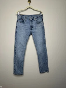 Pantalones de mezclilla cónicos Levi Strauss azul 502 para hombre 30x30 - Imagen 1 de 3