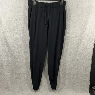 Pantalones de chándal para mujer Lululemon Keep Moving negros a cuadros medidas Foto 1 de 4