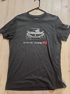 Honda Civic Type R, T-shirt Grey - Picture 1 of 3
