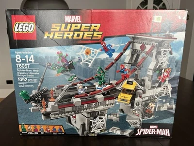 LEGO Marvel: Spider-Man: Web Warriors Ultimate Bridge Battle 76057 Sealed - Image 1 of 4