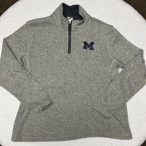 Suéter Michigan Wolverines XL Pullover 1/4 Cremallera Para Hombre - Imagen 1 de 13