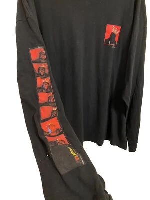 SUPRA Notorious B.I.G. Camiseta Biggie Smalls Photo Booth manga carretel hit rap XXL - Imagem 1 de 4