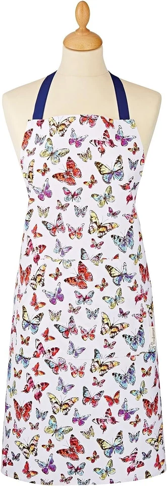 COOKSMART Adult Cotton Apron butterfly bbq ,Baking cooking Aprons one size, by CCOKSMART