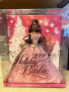 2009 Holiday Barbie African American Special Edition No. N6557 NRFB - Picture 1 of 1