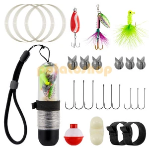 25 Stück Taschenrolle Notfall Bug Out Bag Kit Survival Angeln Blei Gewicht Outdoor - Bild 1 von 10