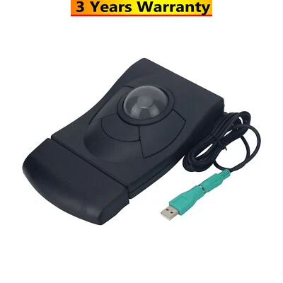 Ione Libra-90PU Trackball Mouse Optical Trackball Mouse w/ USB PS2 Connectors - Image 1 of 4