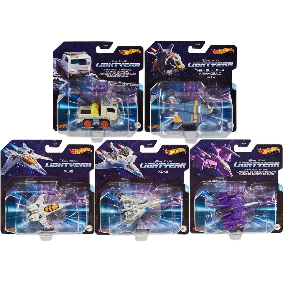 Hot Wheels Disney Pixar Lightyear - Véhicules / Vaisseaux en métal 1/64 au choix - Photo 1/1