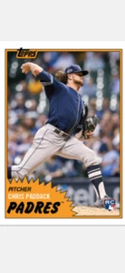 2019 Topps TBT 81-82 BBALL SET #48 ROOKIE CARD PADRES CHRIS PADDACK #286 - Bild 1 von 1