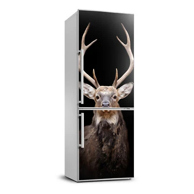 Adesivo magnético removível para geladeira autoadesivo quarto animais veados - Imagem 1 de 4