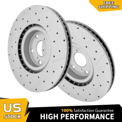 Rotores de freno delanteros perforados para Lexus GS300 GS350 GS450H IS300 IS350 RC200T RC300 Foto 1 de 4