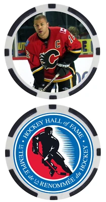 JAROME IGINLA - HOCKEY HALL OF FAMER - COLLECTIBLE POKER CHIP - Image 1 of 2