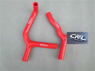 FOR KTM 85SX 03 04 05 06 07 08 2003 2004 2005 2006 silicone RADIATOR HOSE RED Foto 1 de 4