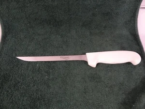 Vintage Icelandic Stainless Fillet Boning Skinning Fishing Knife 7.5" Blade - Picture 1 of 11