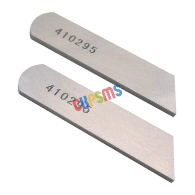 #410295 2PCS Lower Knife for Bernette Serger Overlock Juki MO-613 MO-634 644 655 - Image 1 of 3