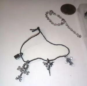 JUEGO 1 de joyas góticas para niñas BBI CY ZC escala 1/6 para figuras de acción de 12" - Imagen 1 de 3