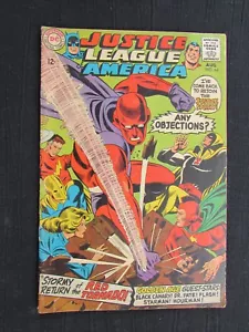 1968 JUSTICE LEAGUE OF AMERICA #64 - KEY 1st APPEARANCE & ORIGIN OF RED TORNADO - Picture 1 of 3